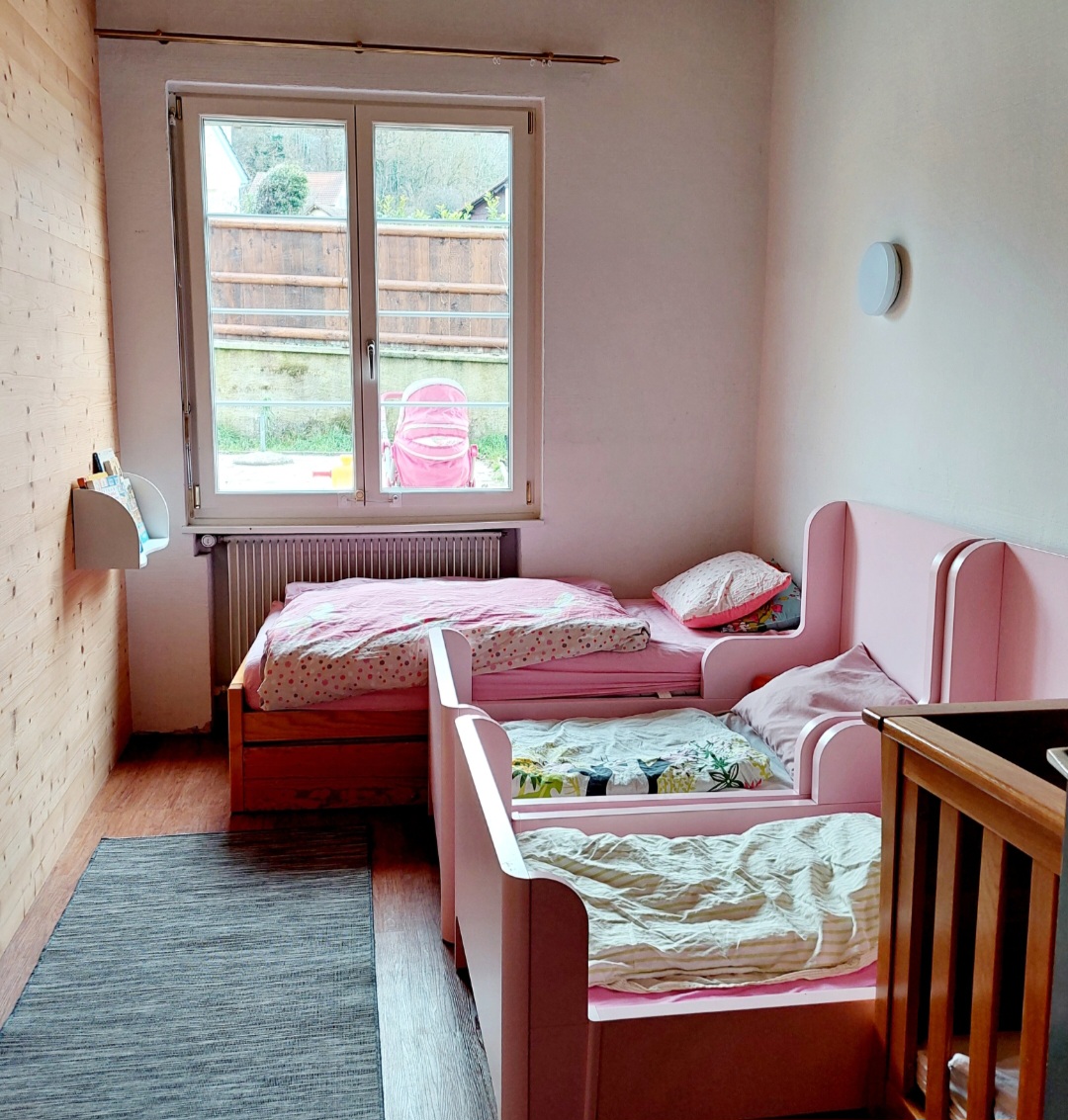 Schlafzimmer in der KiTA